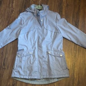 ZeroXposur Women's Gray Ski Jacket with Hood